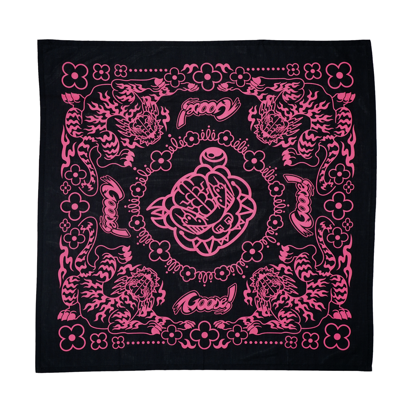 ©TIGER BANDANA (BLACK)