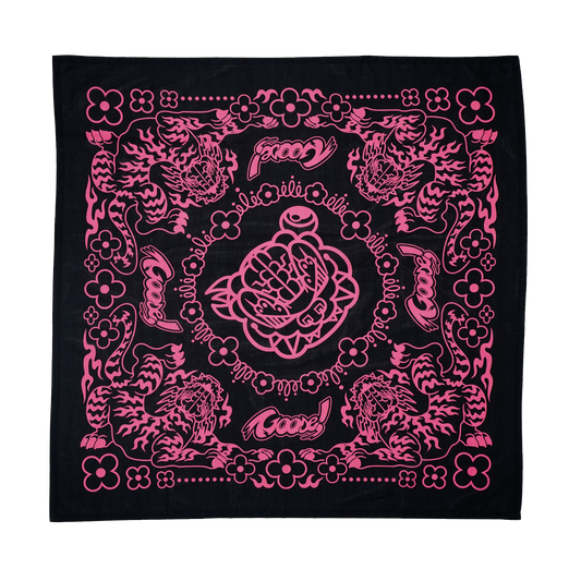 ©TIGER BANDANA (BLACK)