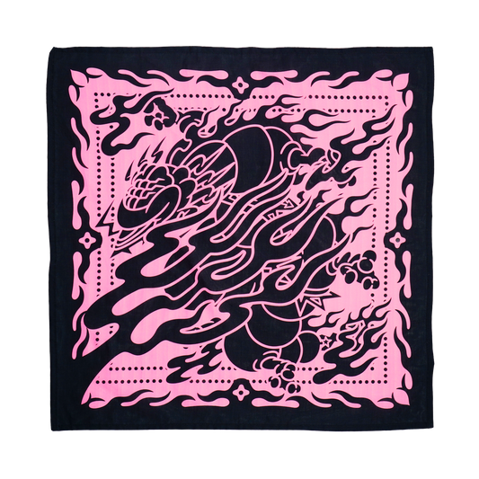 ©DRAGON BANDANA (BLACK)
