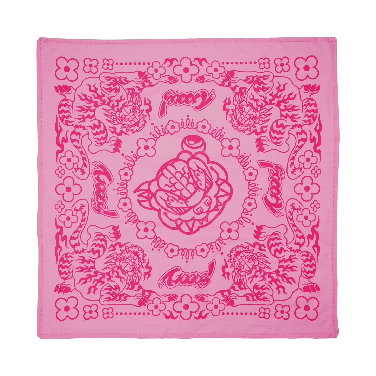 ©TIGER BANDANA (PINK)