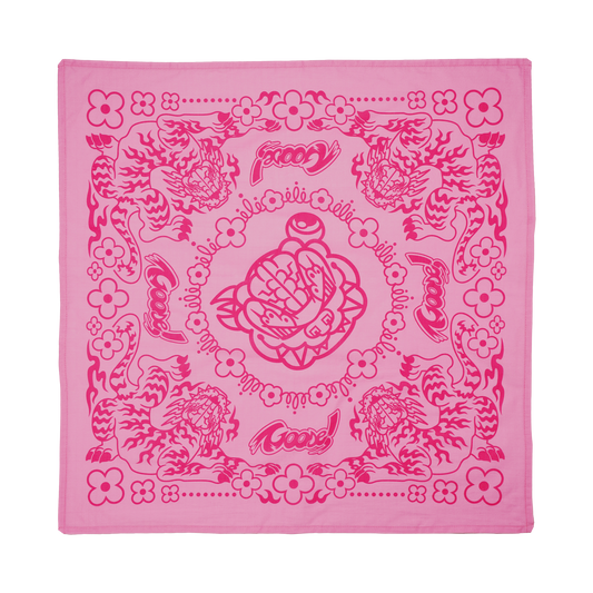 ©TIGER BANDANA (PINK)