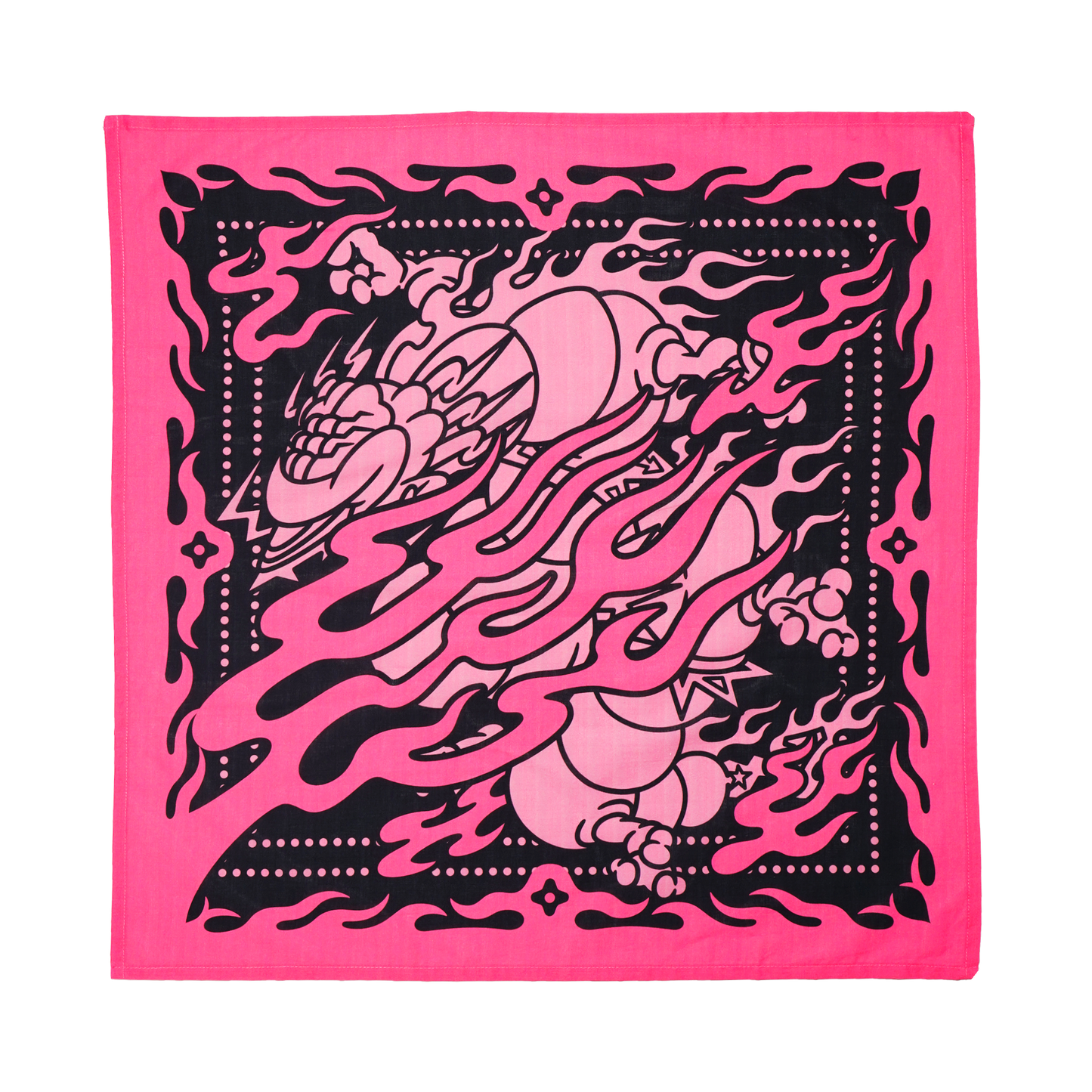 ©DRAGON BANDANA (PINK)