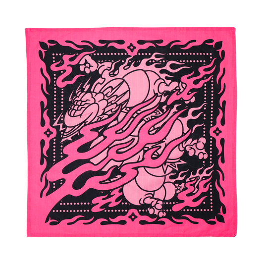 ©DRAGON BANDANA (PINK)