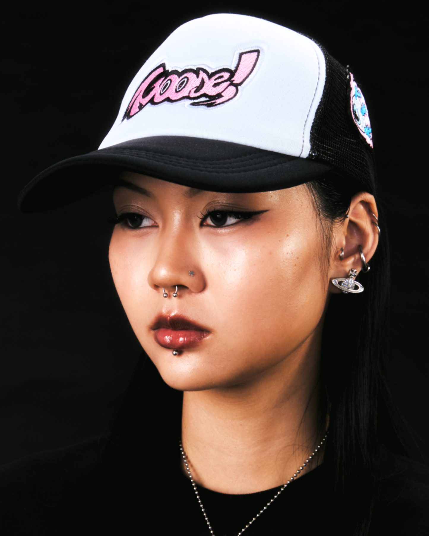 GOOSE! TRUCKER HAT (BLACK)