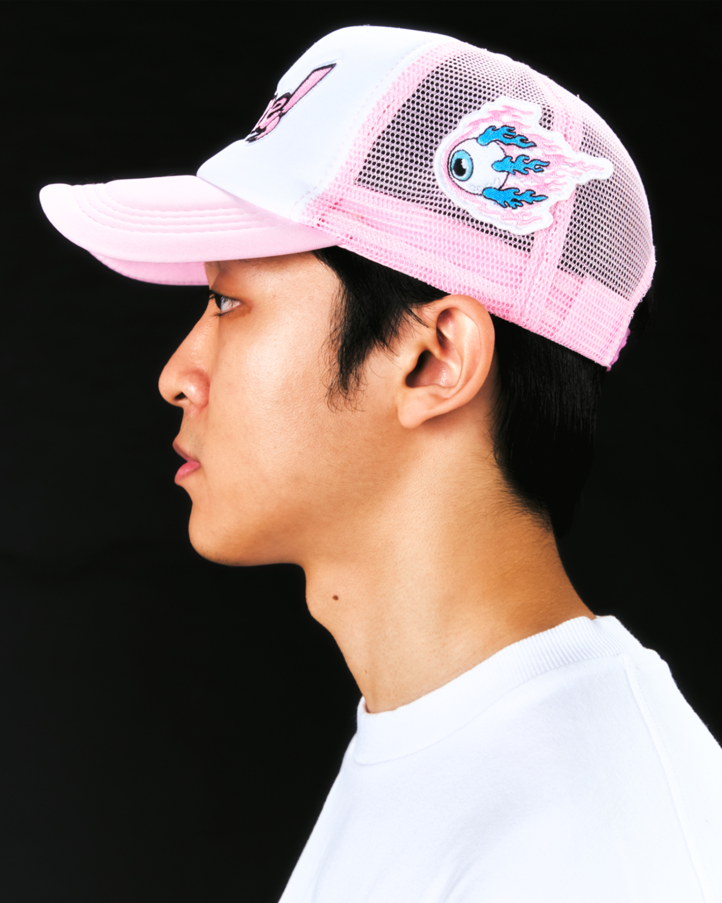 GOOSE! TRUCKER HAT (PINK)