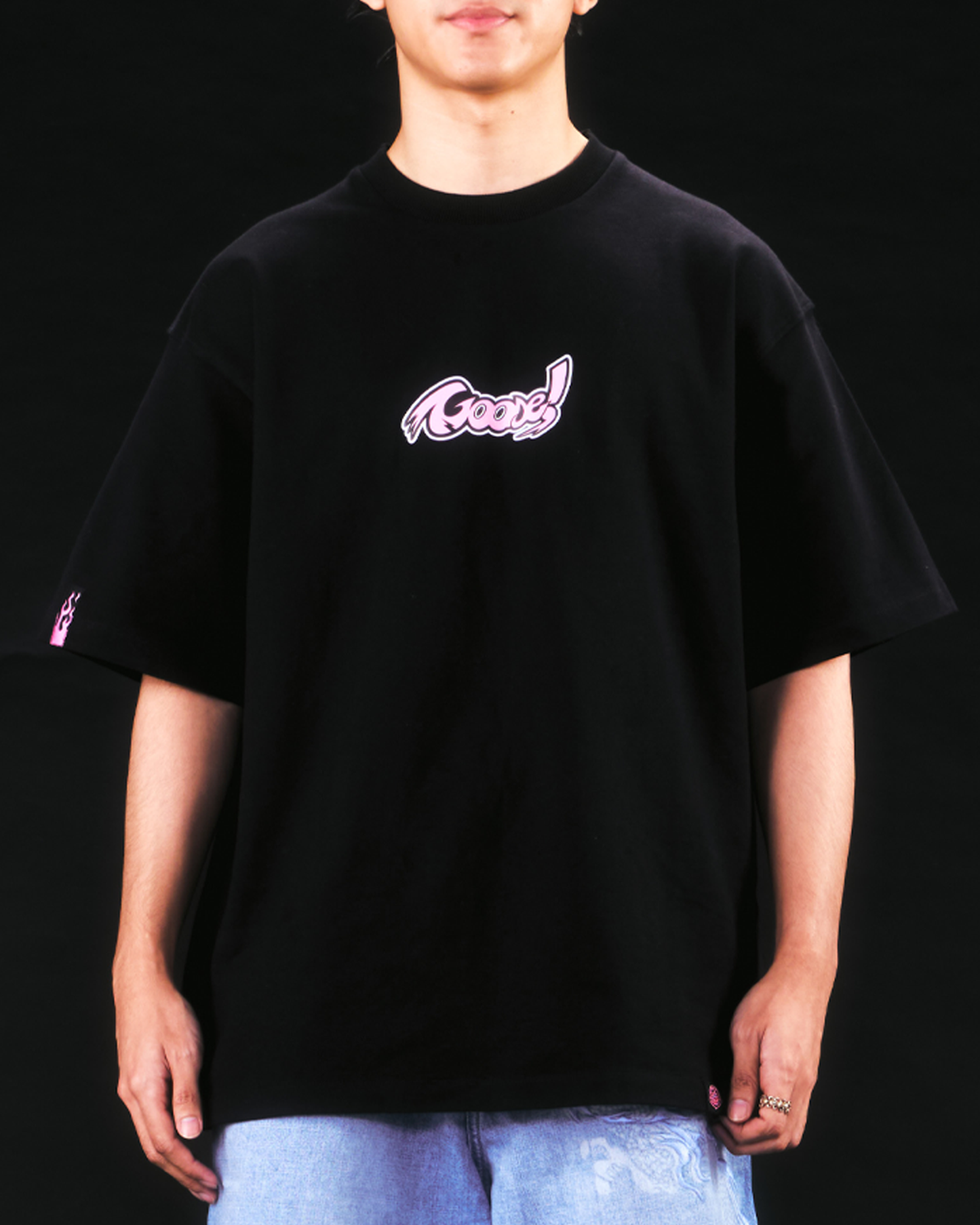 GOOSE! TEE (BLACK)