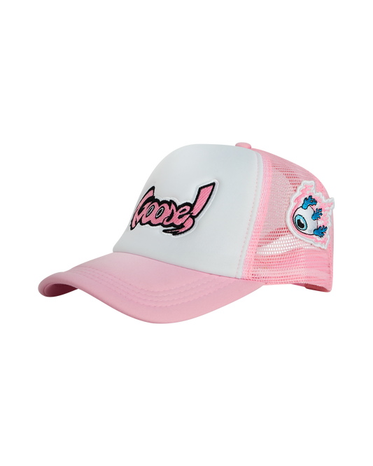 GOOSE! TRUCKER HAT (PINK)