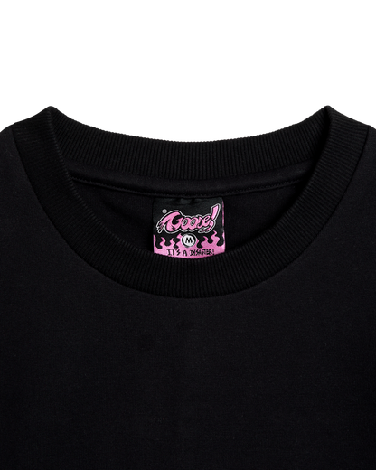 GOOSE! CHARACTER TEE (BLACK)