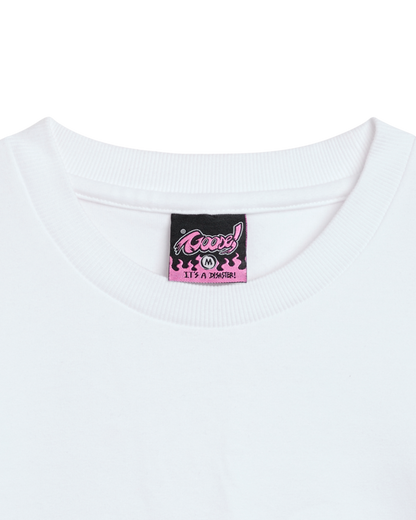 GOOSE! GREEN BG TEE (WHITE)